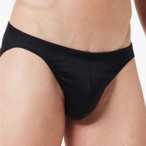 Hanro Sporty Black Bikini Briefs